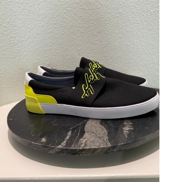 TOMMY HILFIGER New Realist Slip On with Elastic Bank Sneaker Black 12D main image 4